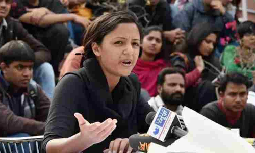 देशद्रोह : शेहला रशीद को पटियाला हाउस कोर्ट से राहत, 5 नवंबर तक गिरफ्तारी से सरंक्षण