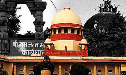 रामजन्मभूमि- बाबरी मस्जिद भूमि विवाद की लाइव स्ट्रीमिंग की याचिका पर SC ने रजिस्ट्री से पूछा, क्या संभव है लाइव स्ट्रीमिंग