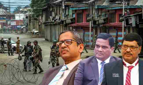 J&K हाईकोर्ट फैसला लेने की बेहतर स्थिति में, सुप्रीम कोर्ट ने अस्पतालों में लैंडलाइन और इंटरनेट बहाल करने की याचिका पर सुनवाई से  किया इनकार