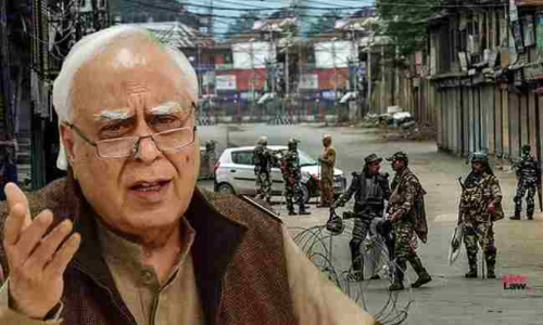 अगर आप पूरे राज्य में प्रतिबंध लगाना चाहते हैं तो अनुच्छेद 352 के तहत आपातकाल लगाइए : सिब्बल