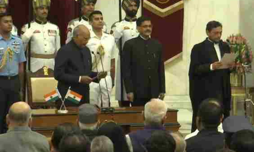 जस्टिस एस ए बोबडे बने देश के 47 वें मुख्य न्यायाधीश, राष्ट्रपति ने दिलाई शपथ