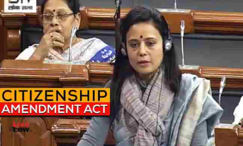 तृणमूल कांग्रेस सांसद महुआ मोइत्रा ने नागरिकता संशोधन अधिनियम के खिलाफ सुप्रीम कोर्ट का रुख किया