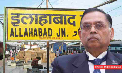 इलाहाबाद का नाम बदलकर प्रयागराज करने के खिलाफ याचिका पर जस्टिस अशोक भूषण ने सुनवाई से खुद को अलग किया