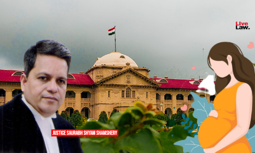 वह गर्वित मां बन गई, लेकिन भारी कीमत चुकानी पड़ी: इलाहाबाद हाईकोर्ट ने गर्भावस्था के कारण फिजिकल टेस्ट में शामिल होने में विफल रही महिला को राहत दी वह गर्वित मां बन गई, लेकिन भारी कीमत चुकानी पड़ी: इलाहाबाद हाईकोर्ट ने गर्भावस्था के कारण फिजिकल टेस्ट में शामिल होने में विफल रही महिला को राहत दी