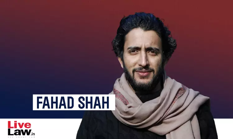 जम्मू-कश्मीर हाईकोर्ट ने पीएसए के तहत गिरफ्तार पत्रकार की हिरासत रद्द की, कहा- डिटेनिंग अथॉरिटी ने पब्लिक ऑर्डर और स्टेट सिक्योरिटी का अविवेक रूप से इस्तेमाल किया जम्मू-कश्मीर हाईकोर्ट ने पीएसए के तहत गिरफ्तार पत्रकार की हिरासत रद्द की, कहा- डिटेनिंग अथॉरिटी ने पब्लिक ऑर्डर और स्टेट सिक्योरिटी का अविवेक रूप से इस्तेमाल किया