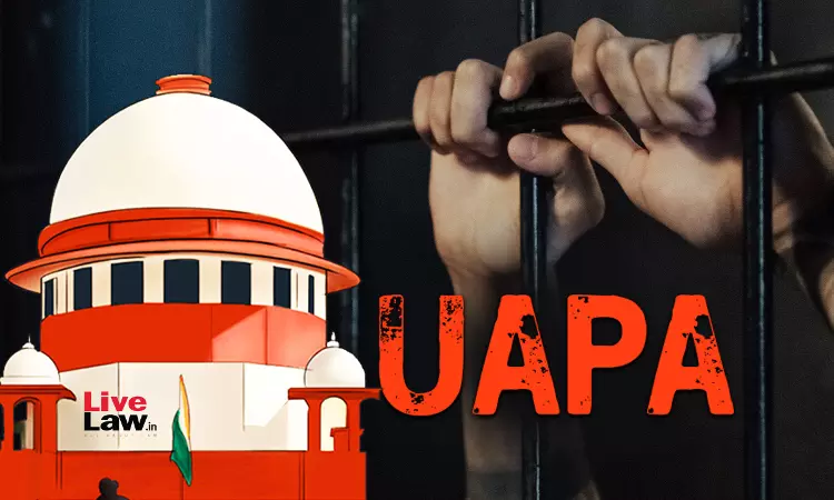 UAPA | सिर्फ विदेशी नागरिक होने के आधार पर जमानत से इनकार नहीं किया जा सकता, भारत में अवैध प्रवेश साबित करना जरूरी: सुप्रीम कोर्ट UAPA | सिर्फ विदेशी नागरिक होने के आधार पर जमानत से इनकार नहीं किया जा सकता, भारत में अवैध प्रवेश साबित करना जरूरी: सुप्रीम कोर्ट