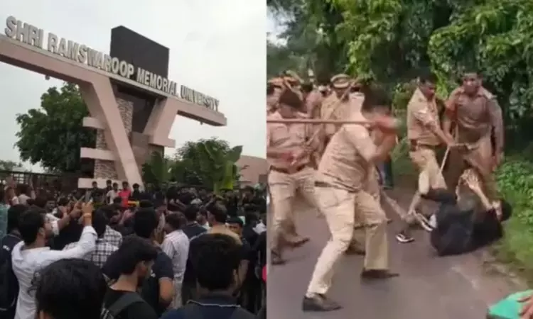 SRM यूनिवर्सिटी में छात्रों पर पुलिस कार्रवाई के खिलाफ जांच की मांग