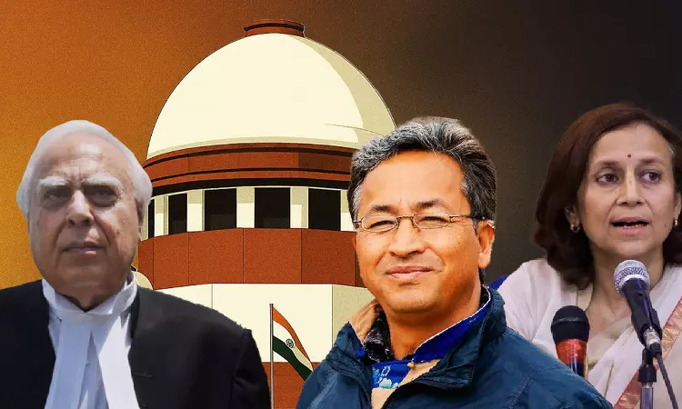 सोनम वांगचुक की शांति की अपील वाला भाषण निरोधक प्राधिकरण से छिपाया गया: सिब्बल ने सुप्रीम कोर्ट को बताया, भाषण का वीडियो चलाया