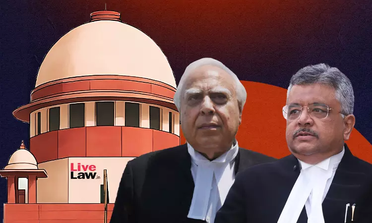 सॉलिसिटर जनरल ने वकीलों के पब्लिक प्लेटफॉर्म पर अपने केस पर चर्चा करने पर आपत्ति जताई, कपिल सिब्बल ने दिया जवाब