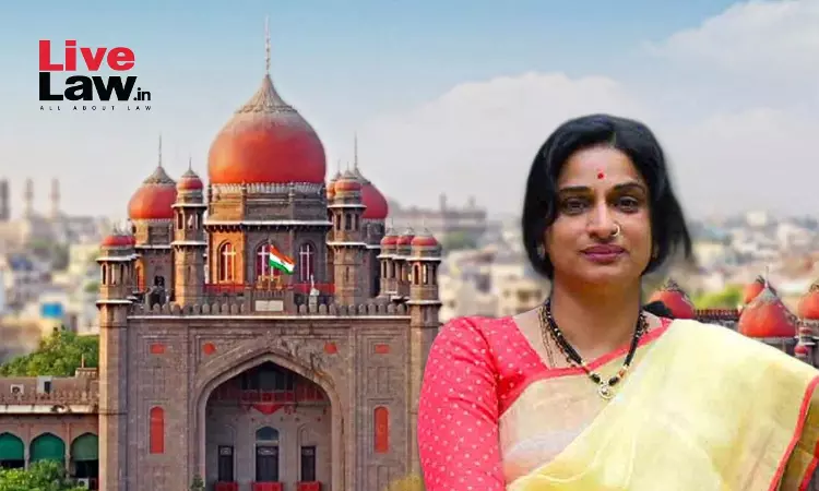 चुनाव के दौरान मतदाता से कथित दुर्व्यवहार मामला: हाईकोर्ट ने BJP नेता माधवी लता को दी अंतरिम राहत