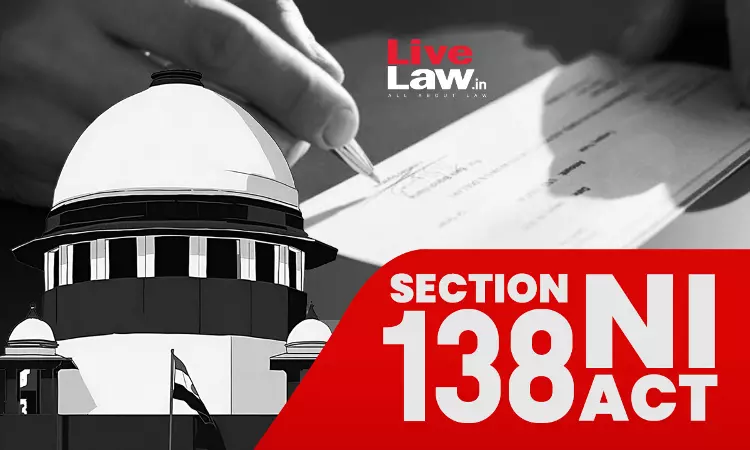S.138 NI Act | चेक बाउंस मामले में मिली सज़ा पक्षकारों के बीच समझौते के आधार पर रद्द की जा सकती है: सुप्रीम कोर्ट S.138 NI Act | चेक बाउंस मामले में मिली सज़ा पक्षकारों के बीच समझौते के आधार पर रद्द की जा सकती है: सुप्रीम कोर्ट