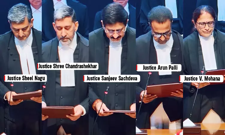 सुप्रीम कोर्ट में पांच नए न्यायाधीशों ने ली शपथ, महिला प्रतिनिधित्व भी बढ़ा