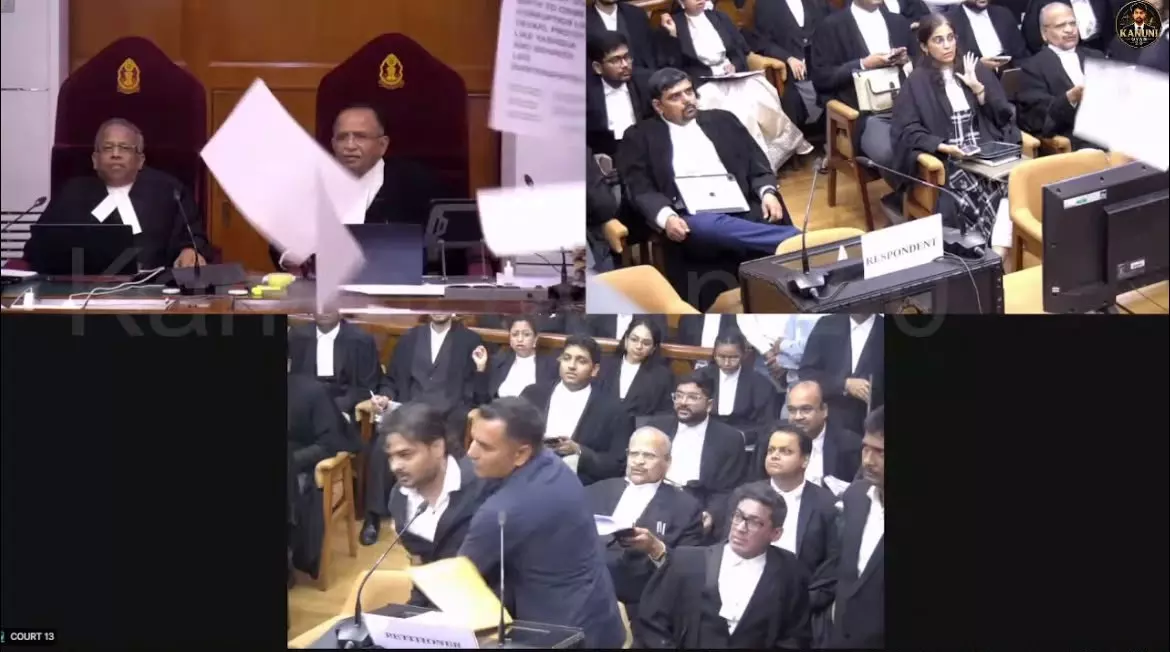 CJI पर फेंके पेपर, गाली-गलौज के साथ किया हंगामा: सुप्रीम कोर्ट ने वकील के खिलाफ एक्शन लेने से किया इनकार