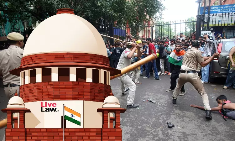 हमारा समय बर्बाद मत कीजिए: छात्र प्रदर्शन पर पुलिस कार्रवाई के खिलाफ याचिका पर तत्काल सुनवाई से सुप्रीम कोर्ट का इनकार हमारा समय बर्बाद मत कीजिए: छात्र प्रदर्शन पर पुलिस कार्रवाई के खिलाफ याचिका पर तत्काल सुनवाई से सुप्रीम कोर्ट का इनकार