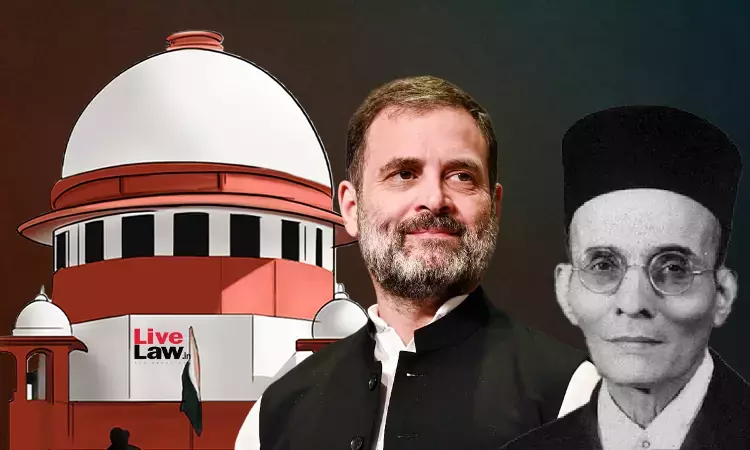 BREAKING| सुप्रीम कोर्ट ने सावरकर पर टिप्पणी के लिए राहुल गांधी के खिलाफ हेट स्पीच का मामला रद्द किया BREAKING| सुप्रीम कोर्ट ने सावरकर पर टिप्पणी के लिए राहुल गांधी के खिलाफ हेट स्पीच का मामला रद्द किया