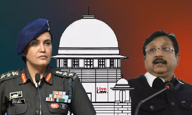 कर्नल सोफिया कुरैशी पर टिप्पणी मामले में मंत्री विजय शाह के खिलाफ मुकदमे की मंजूरी पर जल्द फैसला, सुप्रीम कोर्ट में एमपी सरकार ने बताया