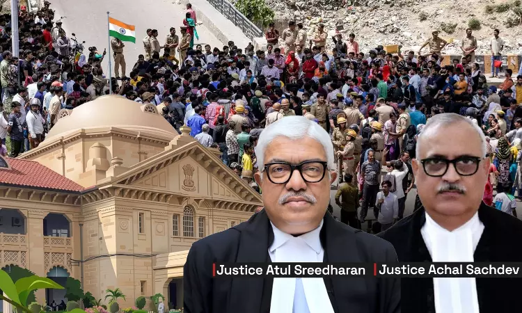 नोएडा प्रदर्शन में पत्थरबाजी भड़काने का वीडियो सबूत दिखाए राज्य सरकार: इलाहाबाद हाईकोर्ट