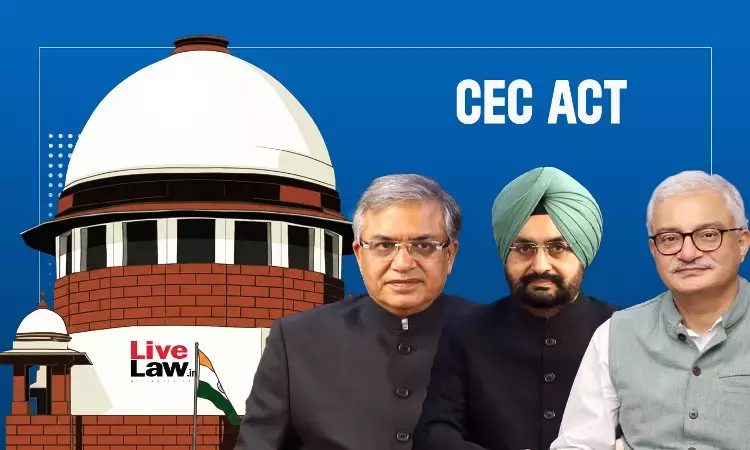सुप्रीम कोर्ट में CEC ज्ञानेश कुमार और चुनाव आयुक्त सुखबीर संधू व विवेक जोशी की नियुक्ति को चुनौती