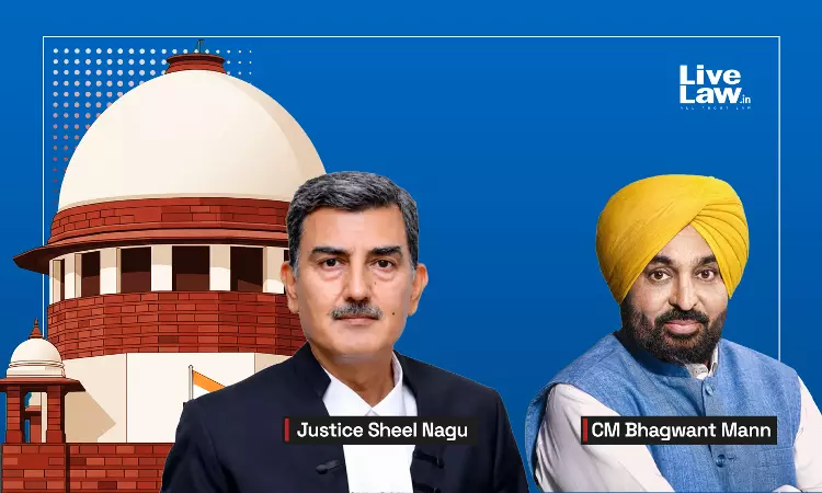 जस्टिस शील नागू ने भ्रष्टाचार के आरोपों की CBI जांच के खिलाफ पंजाब सरकार की याचिका पर सुनवाई से खुद को अलग किया