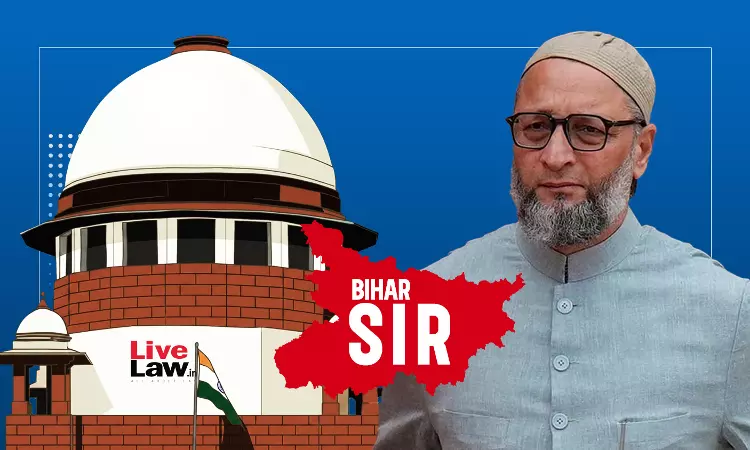 बिहार SIR फैसले की समीक्षा के लिए असदुद्दीन ओवैसी ने सुप्रीम कोर्ट का रुख किया बिहार SIR फैसले की समीक्षा के लिए असदुद्दीन ओवैसी ने सुप्रीम कोर्ट का रुख किया