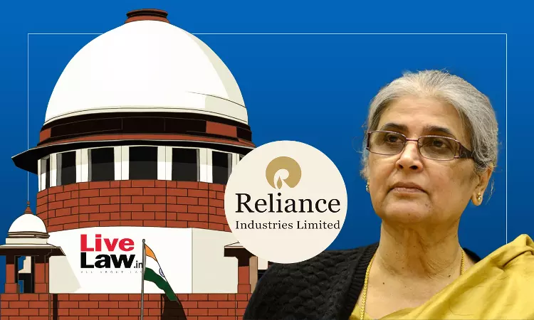 केजी बेसिन गैस विवाद: रिलायंस और केंद्र सरकार के बीच विवाद मध्यस्थता को भेजा गया, जस्टिस रंजना प्रकाश देसाई करेंगी समाधान की कोशिश